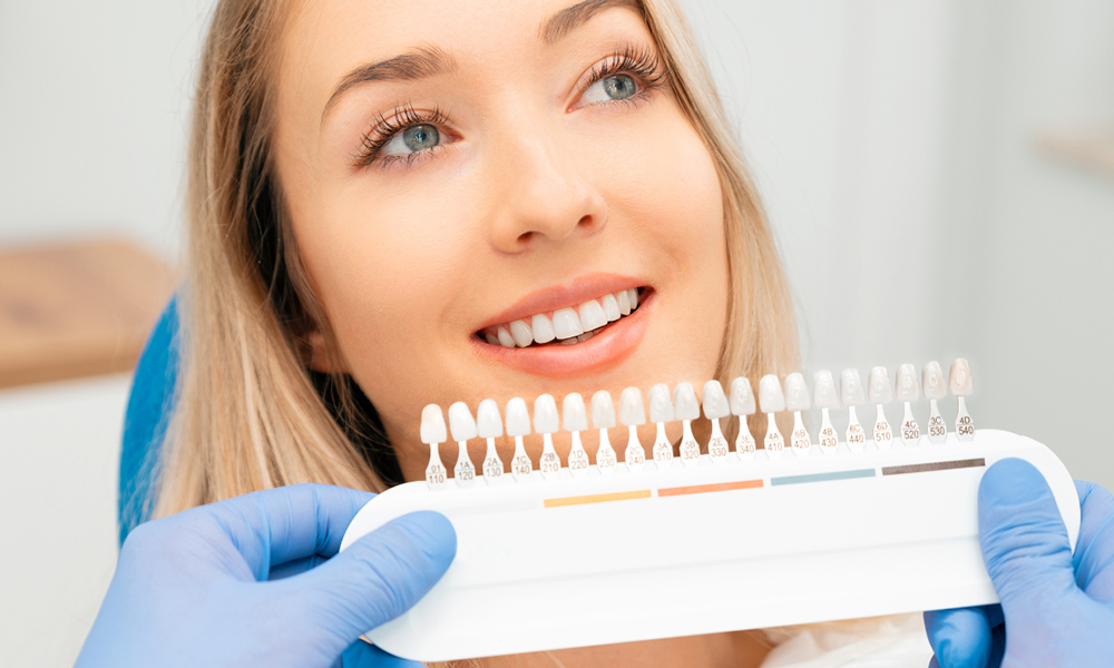 Dentist in High Park at High Park Dental Care performing cosmetic dentistry smile makeover